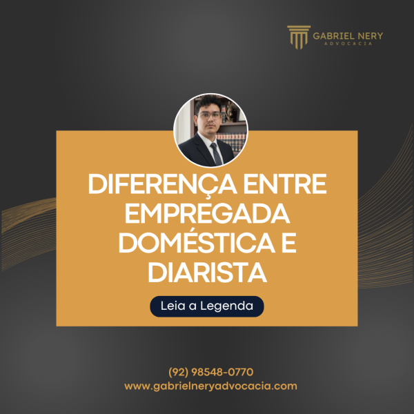 DIFERENÇA ENTRE EMPREGADA DOMÉSTICA E DIARISTA